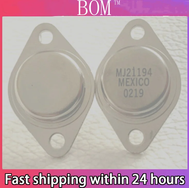 5pcs Mj21194g Darlings Bipolar Audio High Power Transistor to-3 Pair Tube Brand New