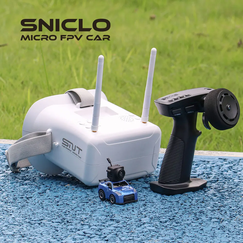 Sniclo Toy 1:100 Q25-2008 R35 FPV RC samochód z goglami mikro RC biurkowy stół wyścigowy zdalnie sterowanym samochodowym najlepszy prezent