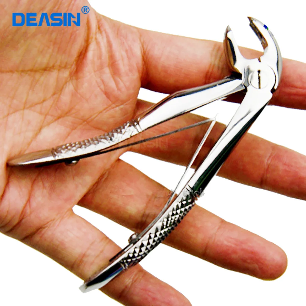 High Quality 7 pcs Stainless Steel Dental Forceps Children's Tooth Extraction Forcep Pliers Kit Orthodontic Dental Tools