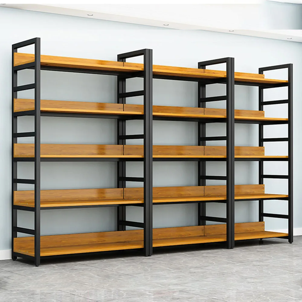 River Bookshelf 5 Tier 1200 Iron Bookshelf Interior