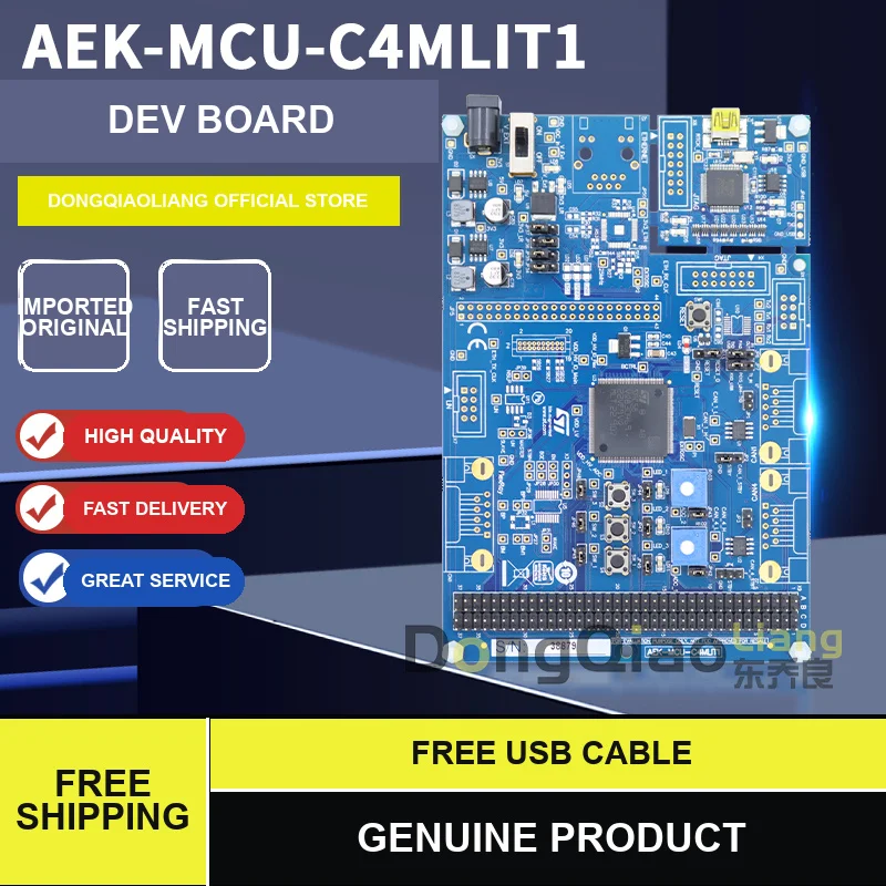 For AEK-MCU-C4MLIT1 SPC58EC80E5 Chorus 4M Automotive Microcontroller (MCU) Exploration Board