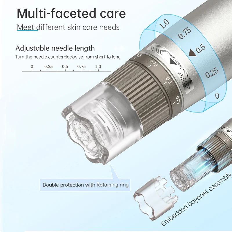 Dr. pen H3 Hydra.pen H3 Microneedle Cartridges With 32 Pieces Cartridge Nano Adjustable Hydra Needle Skin Care Derma Pen