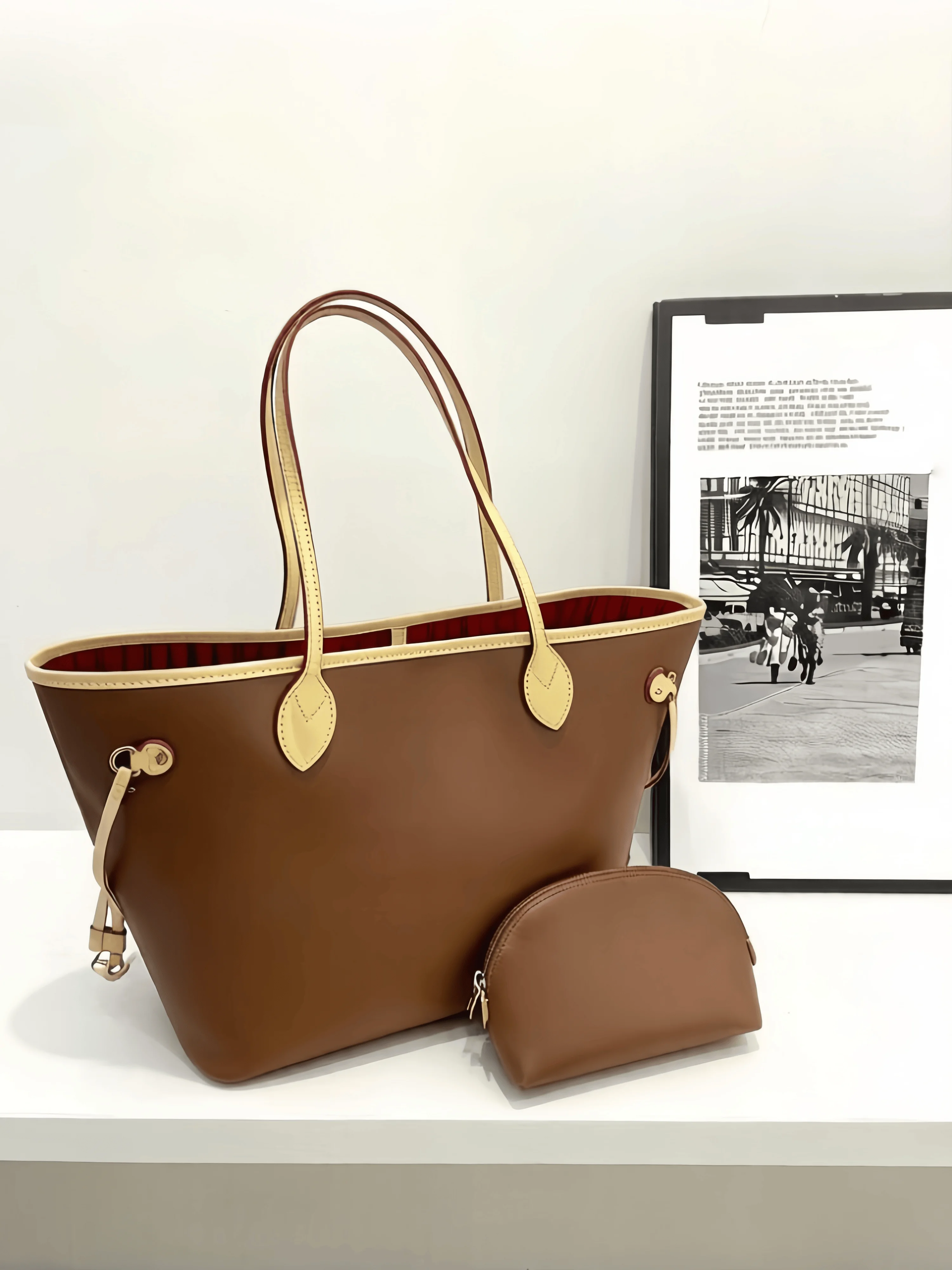 

Women's Handbags Women's Bags Lady 2026 New Model Tote Bag Handheld Fashionable For Commuting Elegant Versatile Large Capacity90
