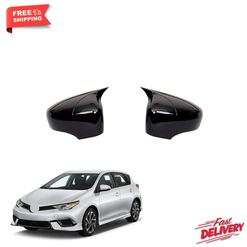 

Toyota Auris 2 mirror cover piano in black from 2012-2018. A + quality modified design accessory