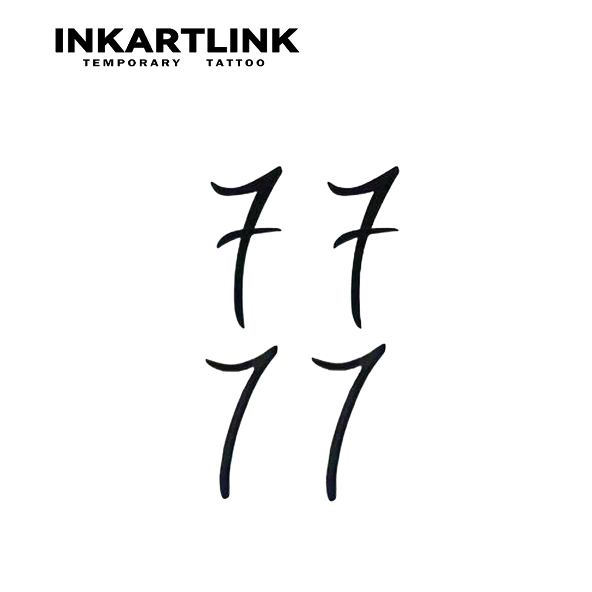 عدد سبعة وشم مؤقت، آخر حتى 15 يومًا، ملصق سحري شبه دائم مقاوم للماء بتقنية جديدة.