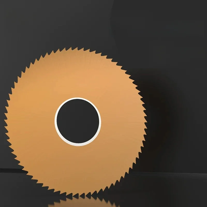 Moulin à lame de scie HSS Co TiN, outil de coupe circulaire, usinage de fente CNC, diamètre 40 50 60mm pour tuyaux métalliques en acier