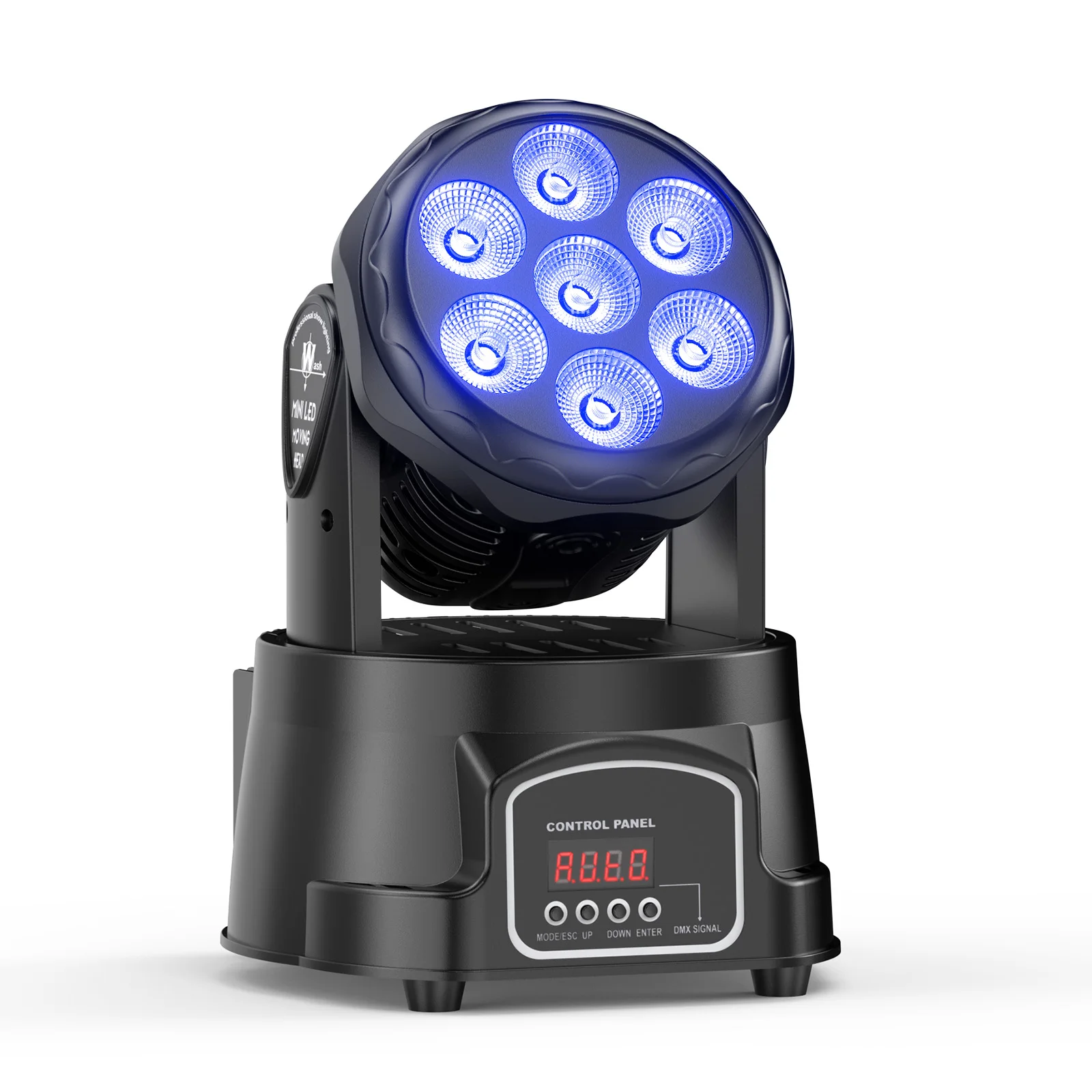 Drawry.　Moving Lights!/ルミナス LeLeght 7x15W LED Moving Head Light 4 IN 1 RGBW DMX512