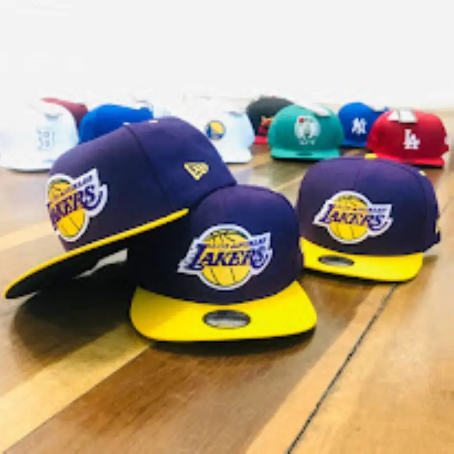 Aba Reta Los Angel Cap. Lak... Basketball, Embroidery Adjustable SnapBack, Male Female, Brazil Shop