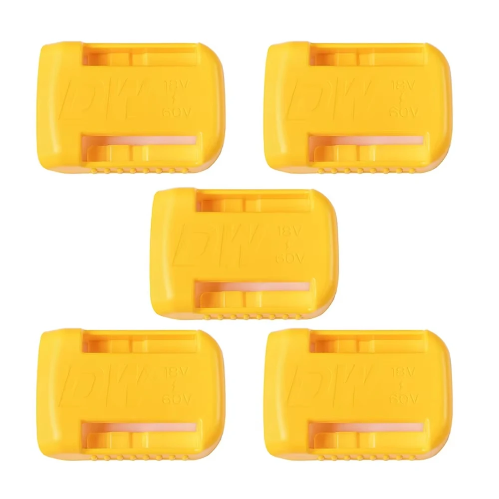 Per Dewalt 18V 20V 60V Supporto batteria Supporti di stoccaggio a parete Stander Mount Display Hanger Dock Batteria Fibbia per cintura