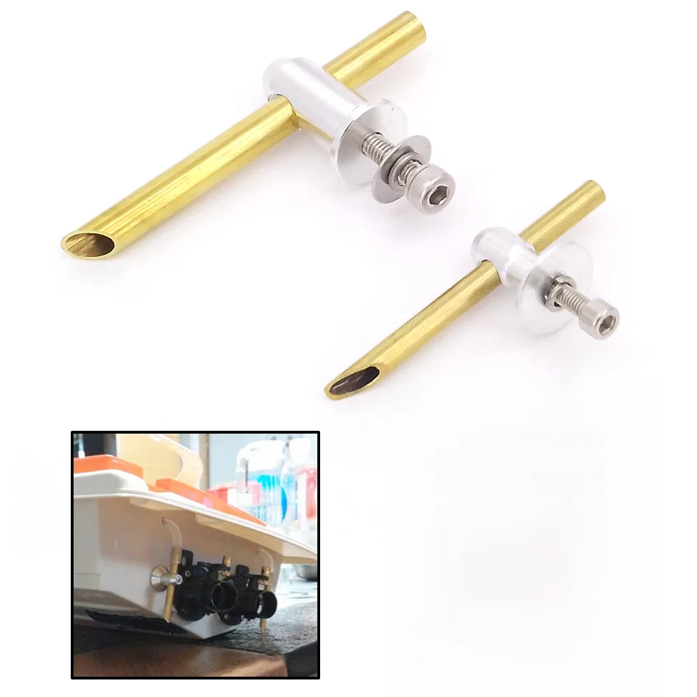 Buse d'entrée d'eau montée sur poupe pour bateau RC, 3mm, 5mm, 1 pièce