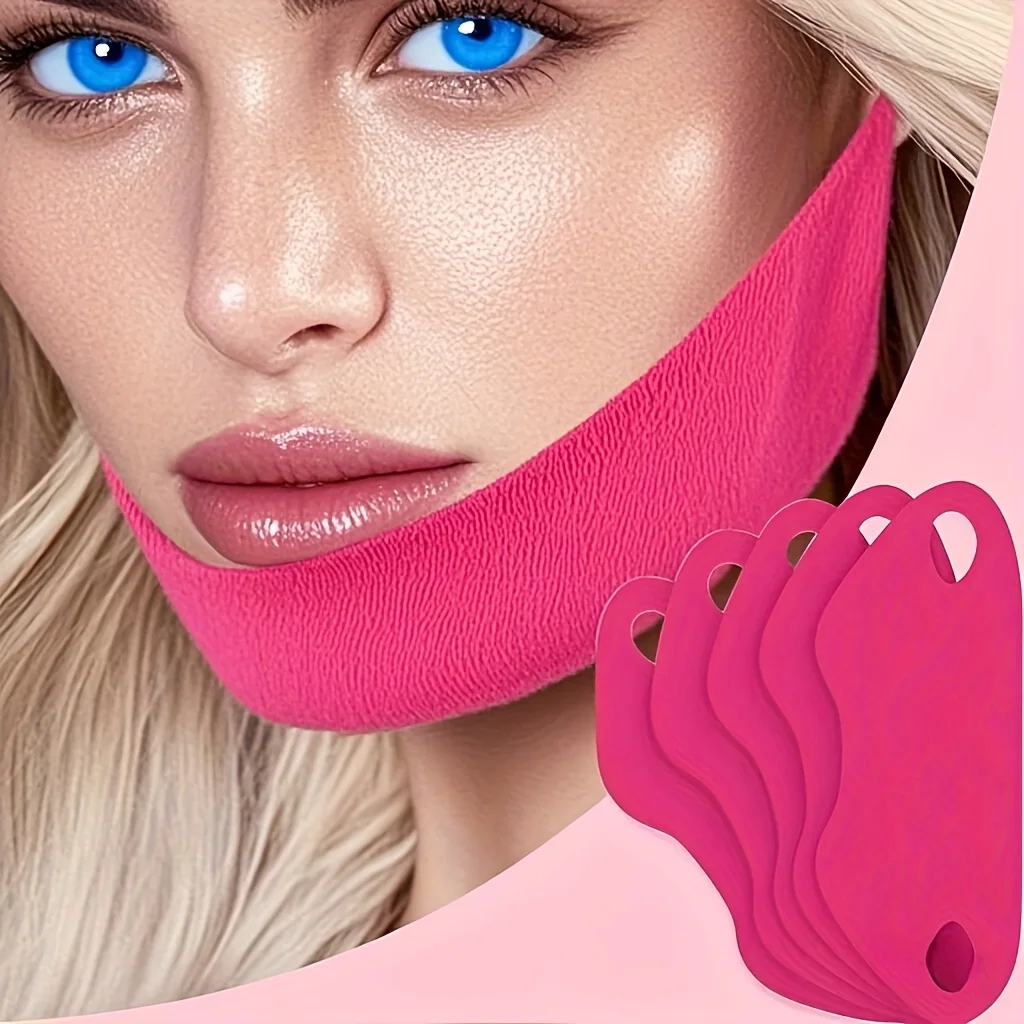 Useful V-Line Slim Face Mask Tight Double Chin Lift Up Facial Bandage Correction Face Mask Lifting Double Chin
