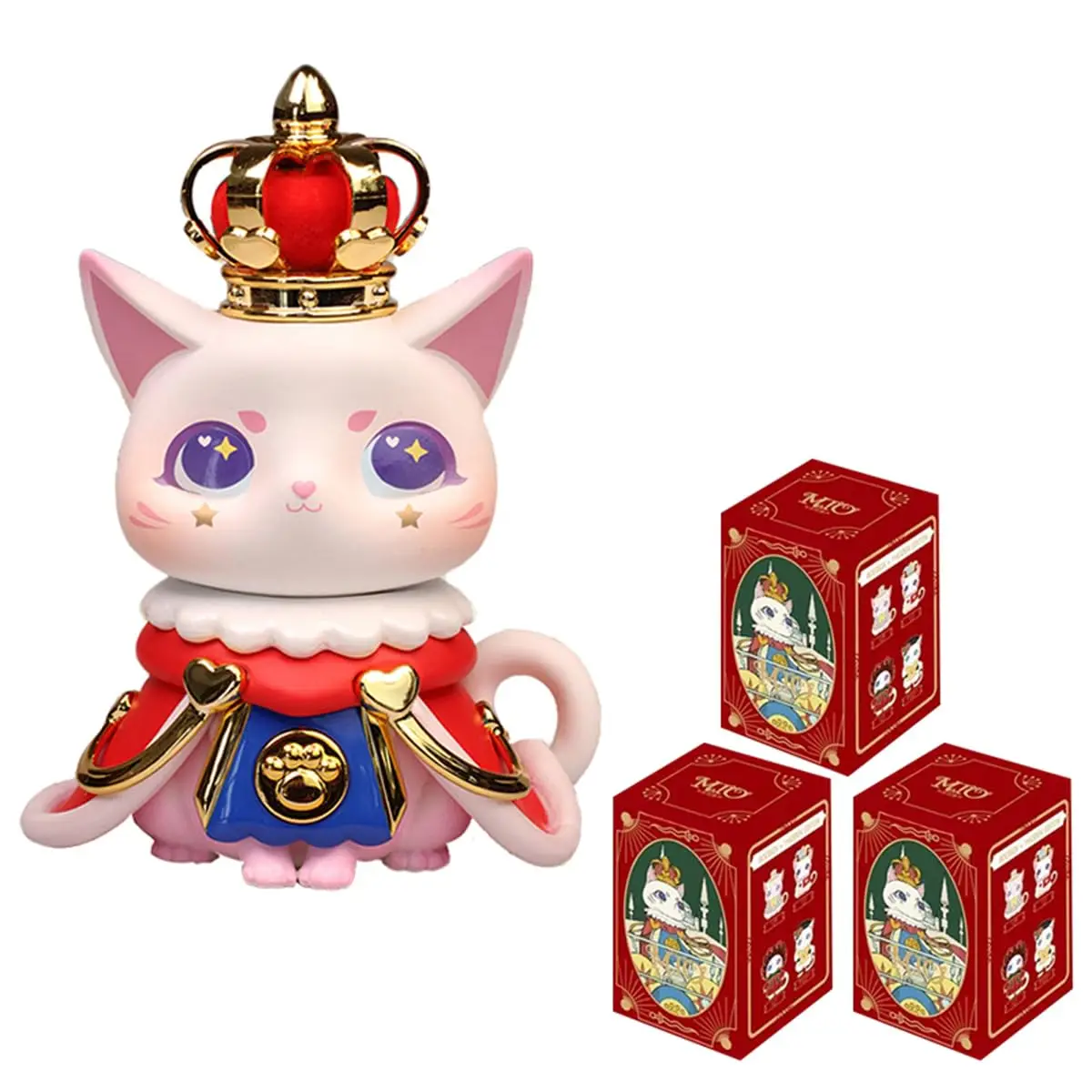 

MIO Palace Cat Series слепая коробка персонажи загадочные милые случайные игрушки подарки на день рождения Рождество Пасха украшения для рабочего стола