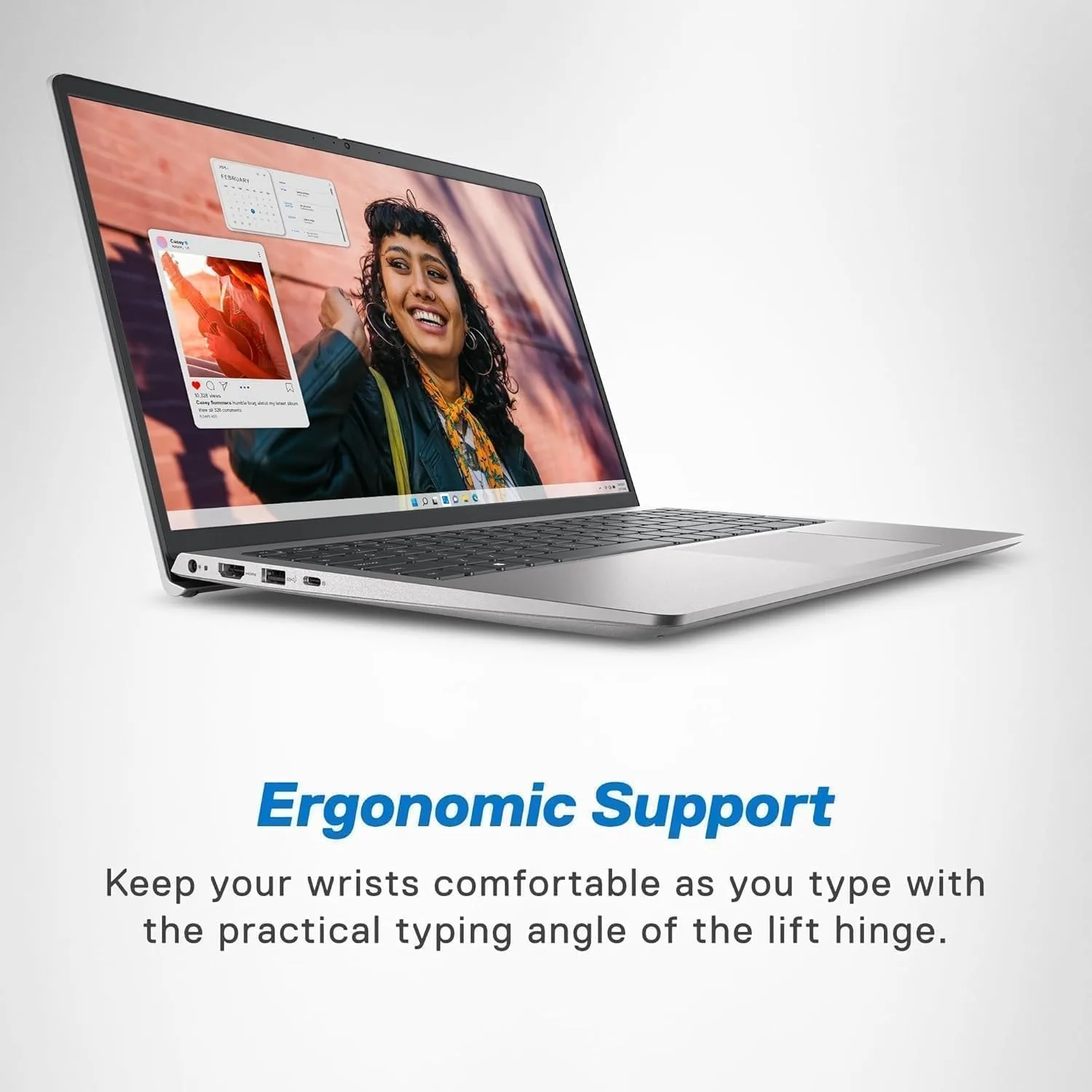 كمبيوتر محمول Dell 15.6 بوصة FHD للأعمال، Intel Core i7-1355U، ما يصل إلى 64 جيجابايت رام 4 تيرابايت SSD، كيلو بايت بإضاءة خلفية، قارئ بصمات الأصابع، WiFi 6، Windows 11 Home #3