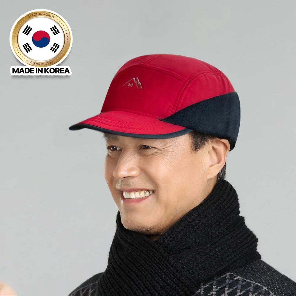 [Today's departure] Domestic folding waterproof/ear moon climbing seven-angle hat/outside male male H-mown tin