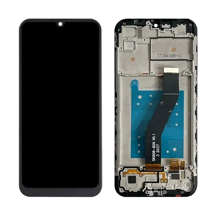 Tela Frontal Display Touch Lcd Moto E6i Novo COM ARO A Pronta Entrega