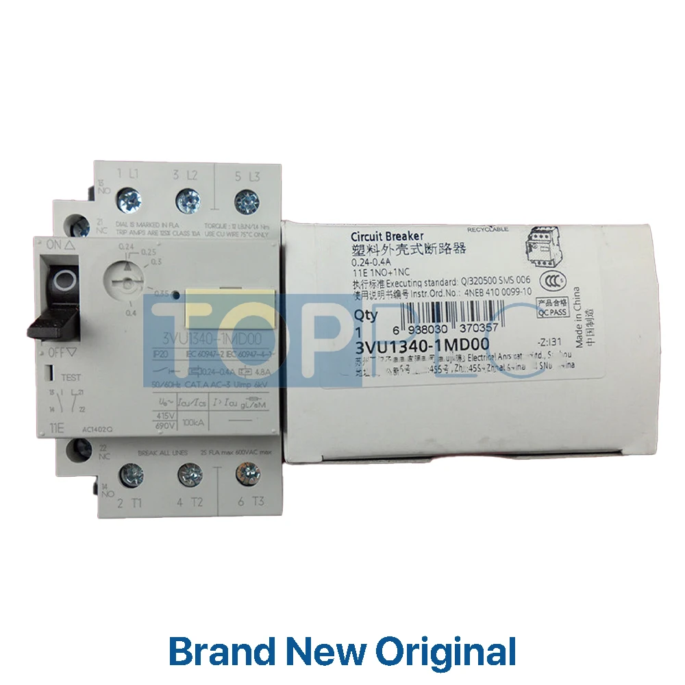 

3VU1340-1MD00, 3VU13401MD00 Brand New Original