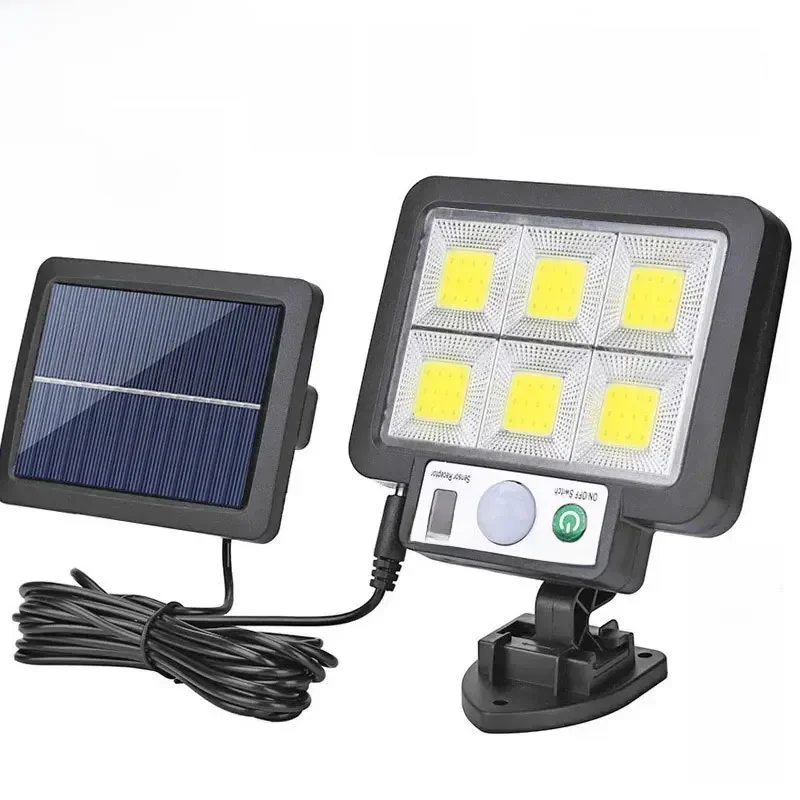 LED Solar Split Wand Lampe Bewegungsmelder Sonnenlicht Licht 3-Modus Im Freien Wasserdichte Notfall Straße Garten Sicherheit Dekor Lampe