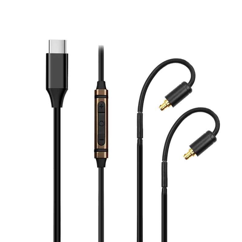 

USBC TYPEC Audio Cable with Mic For Sennheiser IE100 PRO BT IE 400 IE 500 PRO