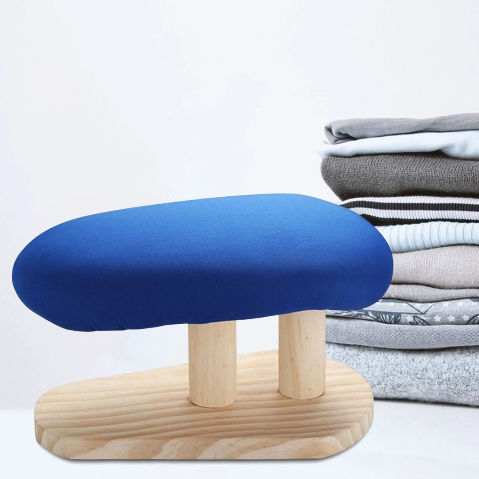 Ironing Stool Board Tabletop Ironing Board Ironing Pad Small Table Gadget for Household Tabletop Neckline Iron Sewing Compact