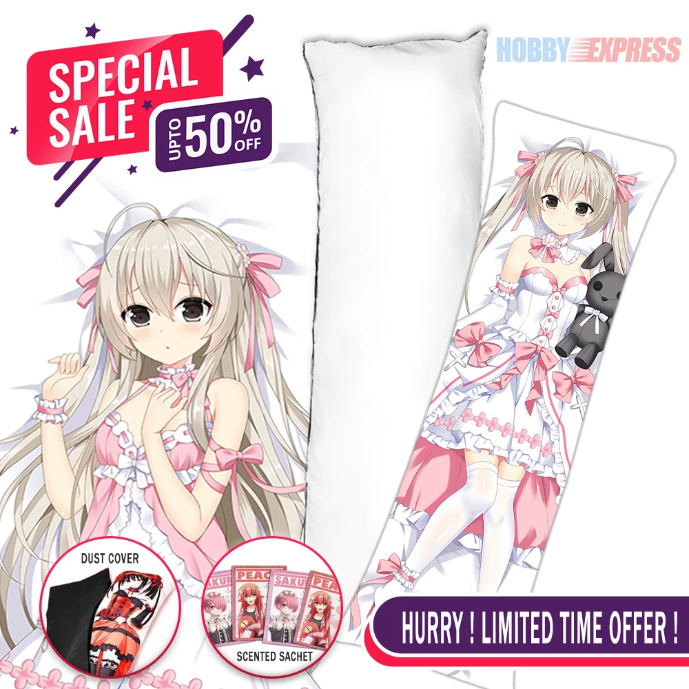 

Hobby Express Sora Kasugano Anime Dakimakura Japanese Otaku Waifu Life Size Doublesided Print Hugging Body Pillow Cover ZMZ00183