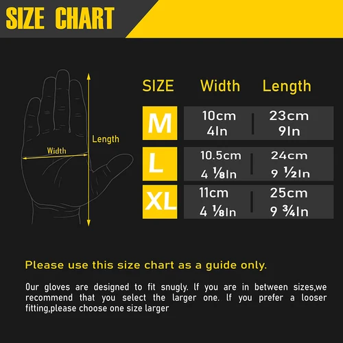 Imagen 2 del producto 6 Pares de Guantes de Trabajo Resistentes con Recubrimiento de Nitrilo, Antideslizantes, Ligeros, Duraderos y Transpirables para Construcción, Reparación de Automóviles y Jardinería