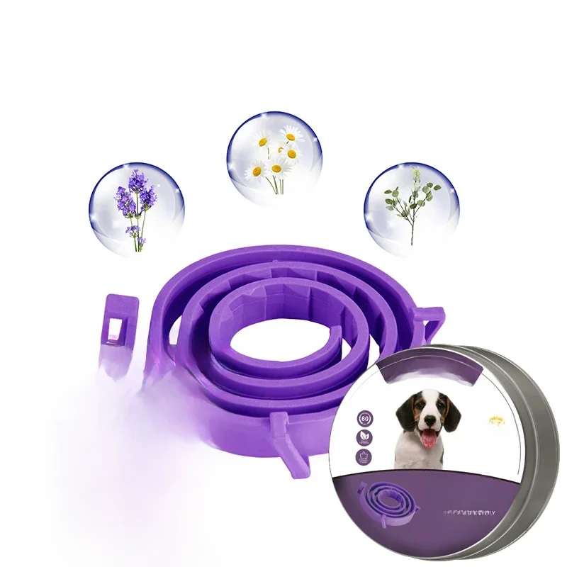 Collier apaisant pour chats collier de phéromone apaisant pour animaux de compagnie pour chats chiens collier apaisant pour l'anxiété efficace soulager l'anxiété Stress