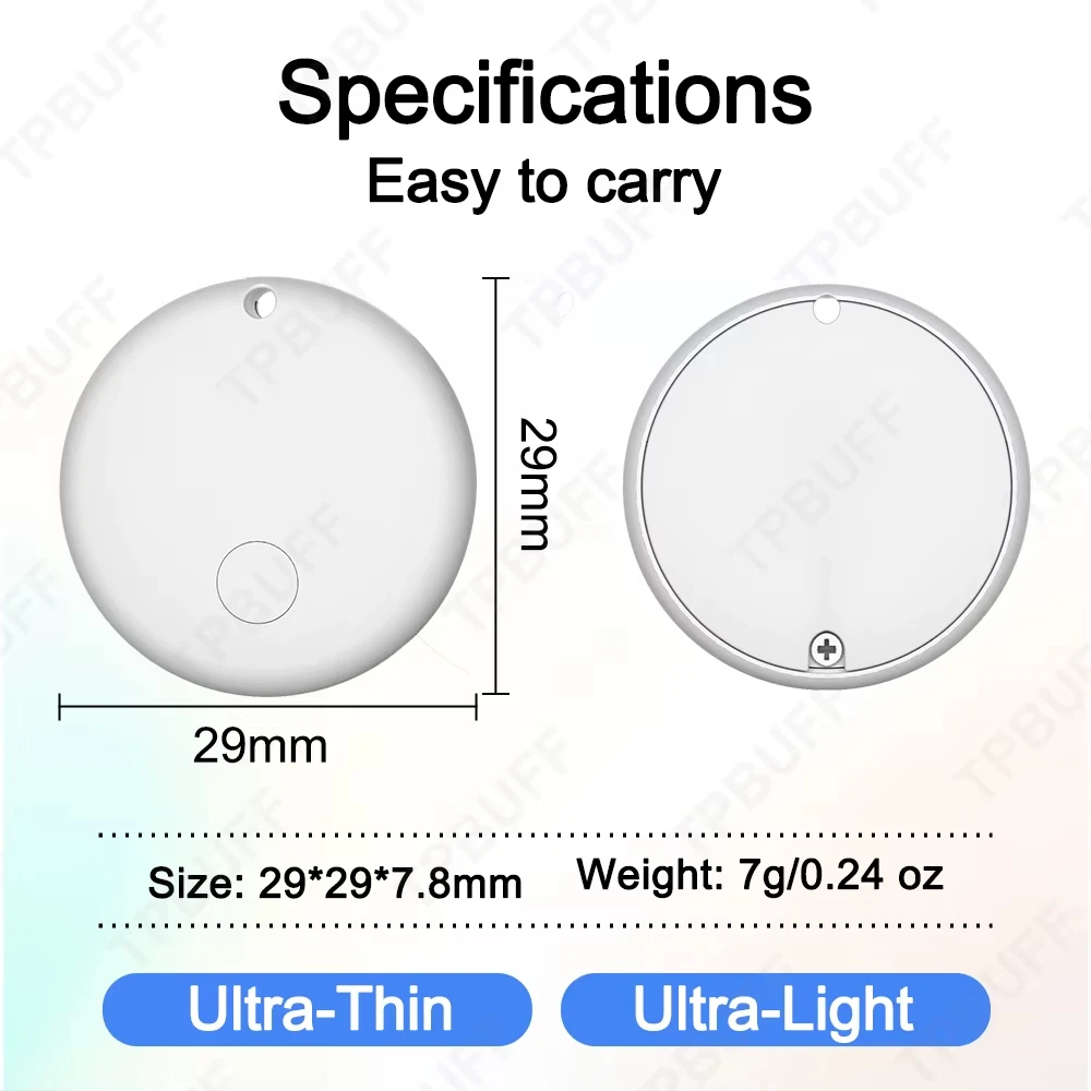 Mini Tag GPS Tracker for Android Google Find My GPS Locator Air Tag Car GPS Tracking Device Bicycle Electronics Security - view 6
