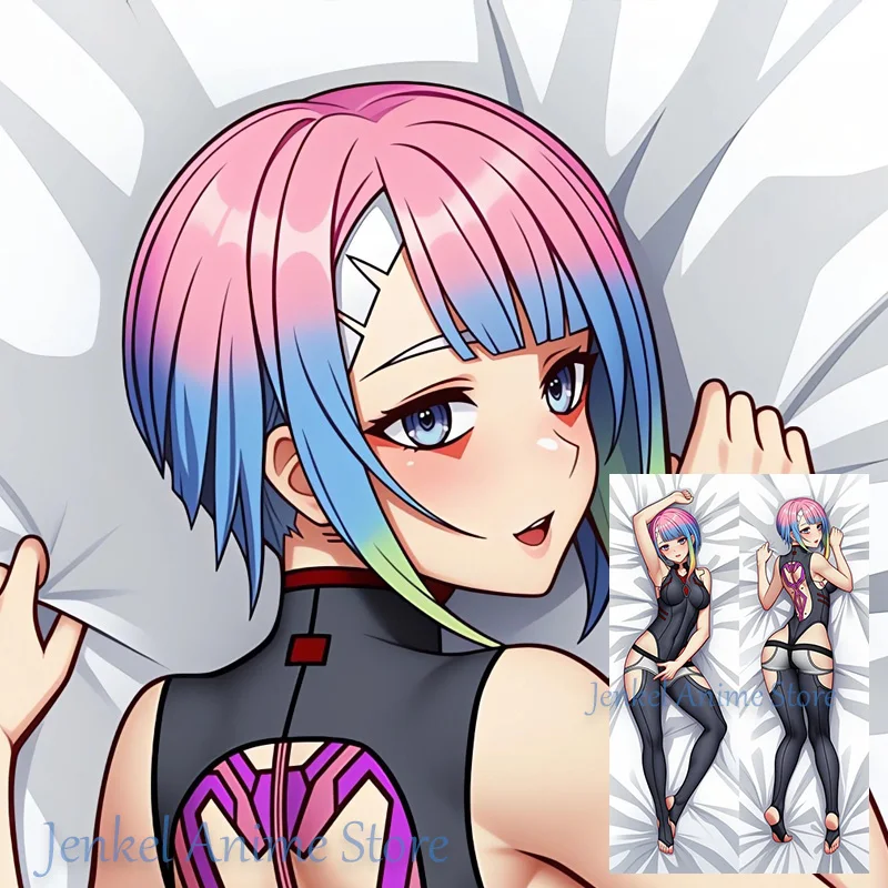 

Наволочка Dakimakura Anime Lucy в натуральную величину, двухсторонняя наволочка с принтом для тела