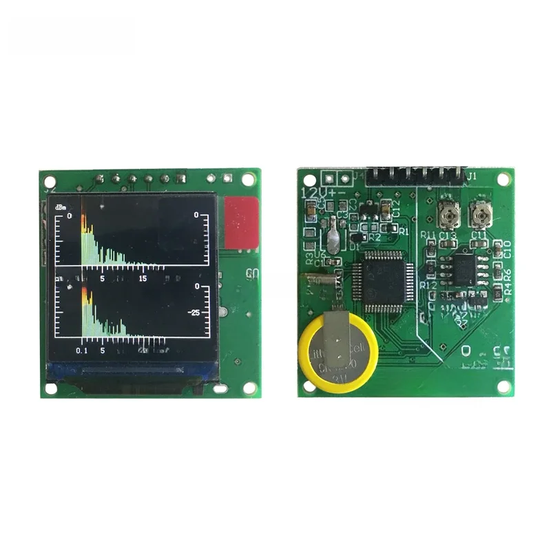 Kolorowy mini 1,3-calowy wyświetlacz LCD 2-kanałowy Audio Music Spectrum Rhythm Dynamiczny zbalansowany ekran wyjściowy Miernik VU Wskaźnik poziomu DC 5V — zdjęcie 2