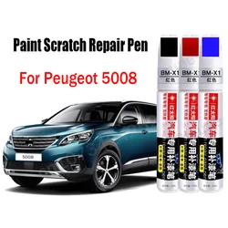 Car Paint Scratch Repair Pen for Peugeot 5008 GT Touch-Up Pen Remover Paint Care Accessories Black White Red Blue Gray