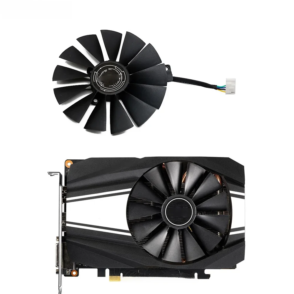 FDC10U12D9-C T129215BH Wentylator GPU GTX1660, ASUS Phoenix GTX 1660 SUPER, 1660TI, 1660, RTX 2060 Phoenix Wentylator chłodzący kartę graficzną — zdjęcie produktu 6