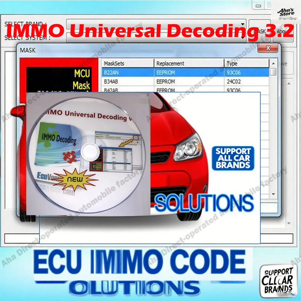 

IMMO Universal Decoding 3.2 obd2 scanner with free keygen Car accessories diagnostic software link EcuVonix 3.2 Unlimited Crack