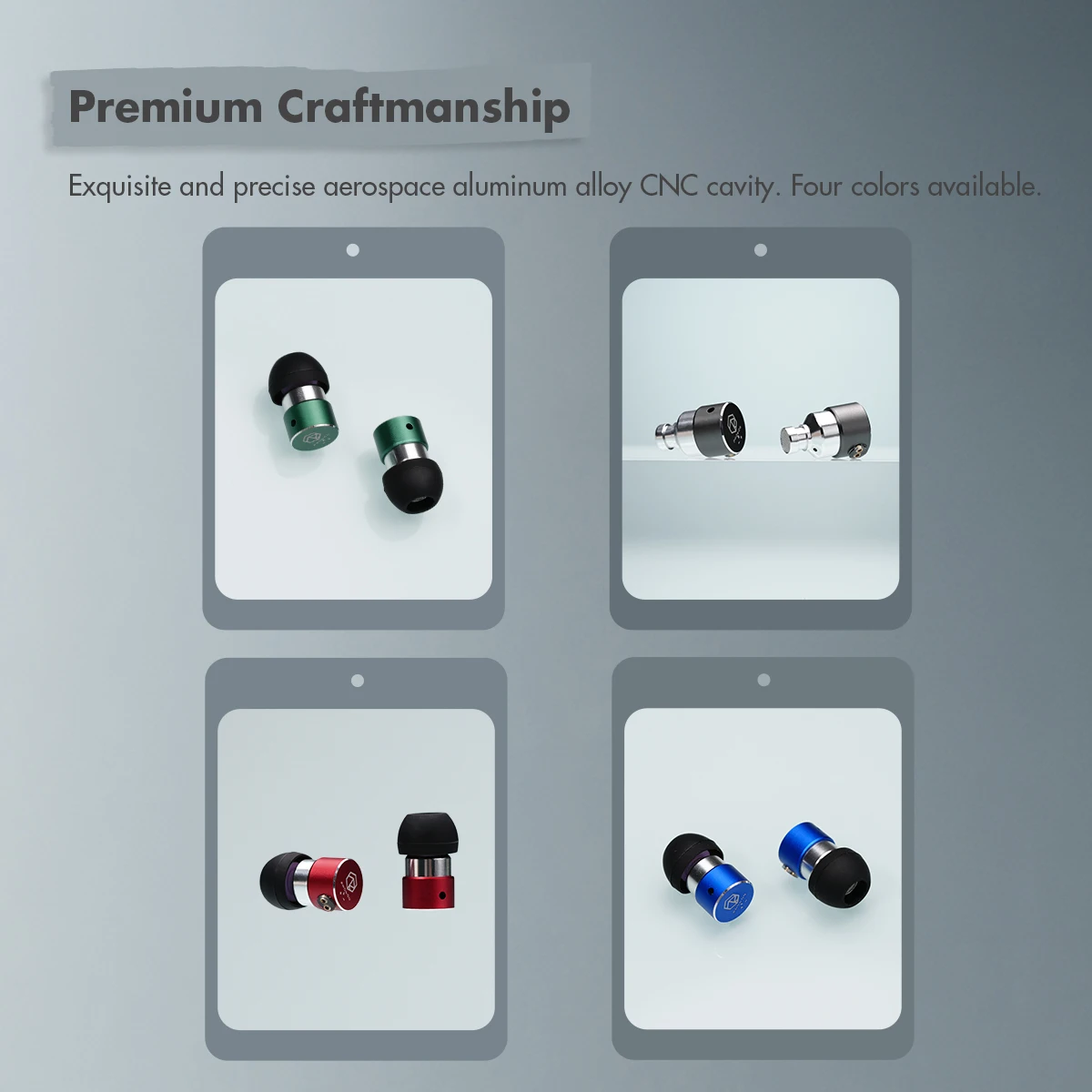 ROSESELSA Photon Pro 8mm HD Dynamic Driver In-ear Earphone HiFi Original Game Sound Earbuds