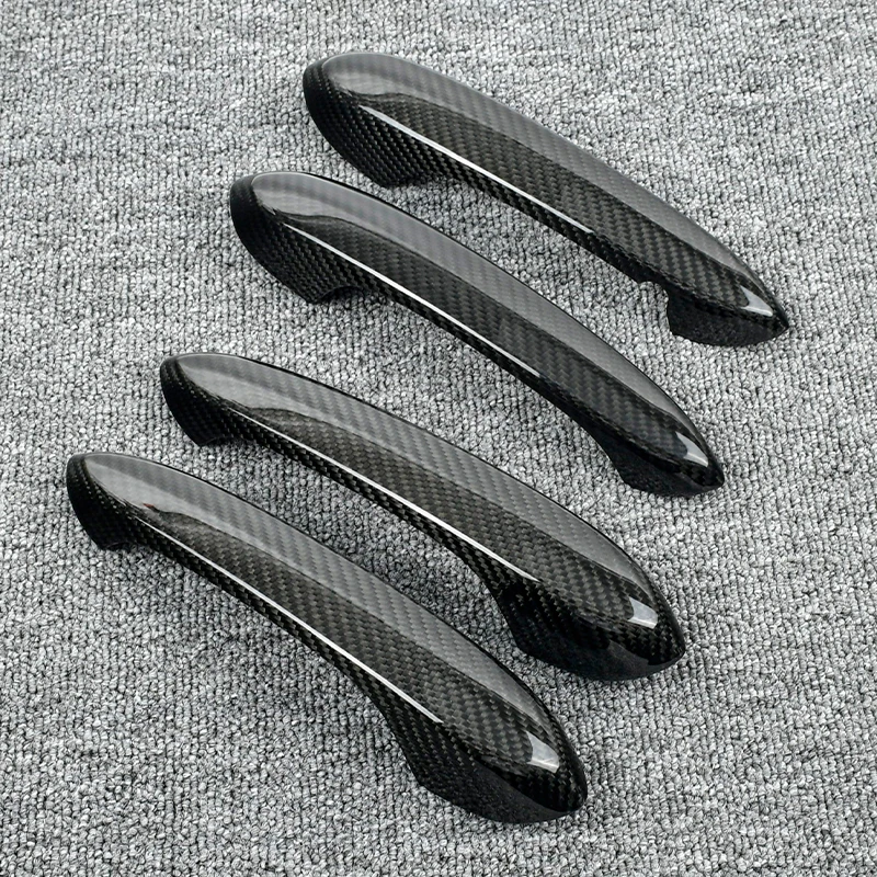 Dry Carbon Fiber Car Side Body Door Handle Cover Trim For BMW G20 3 Series G14 G15 G16 2020+ G01 X3 G02 X4 G05 X5 G06 X6 G07 X7