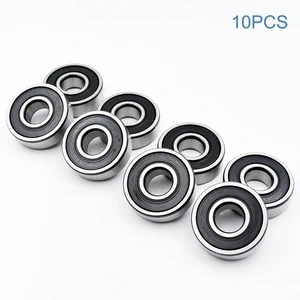 Starrkugeln Lager, Chromstahl, DDU -Miniaturlager, 6201 2RS ZZ, 12 x 32 x 10 mm, 10pcs 6 Hauptverkäufe mit 6201 2RS - №6