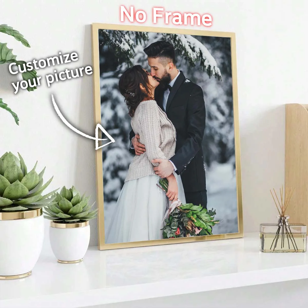 Personalized Custom Posters | No-Drill Home Decor | Custom Canvas Wall Art | Personalized Family Portraits
