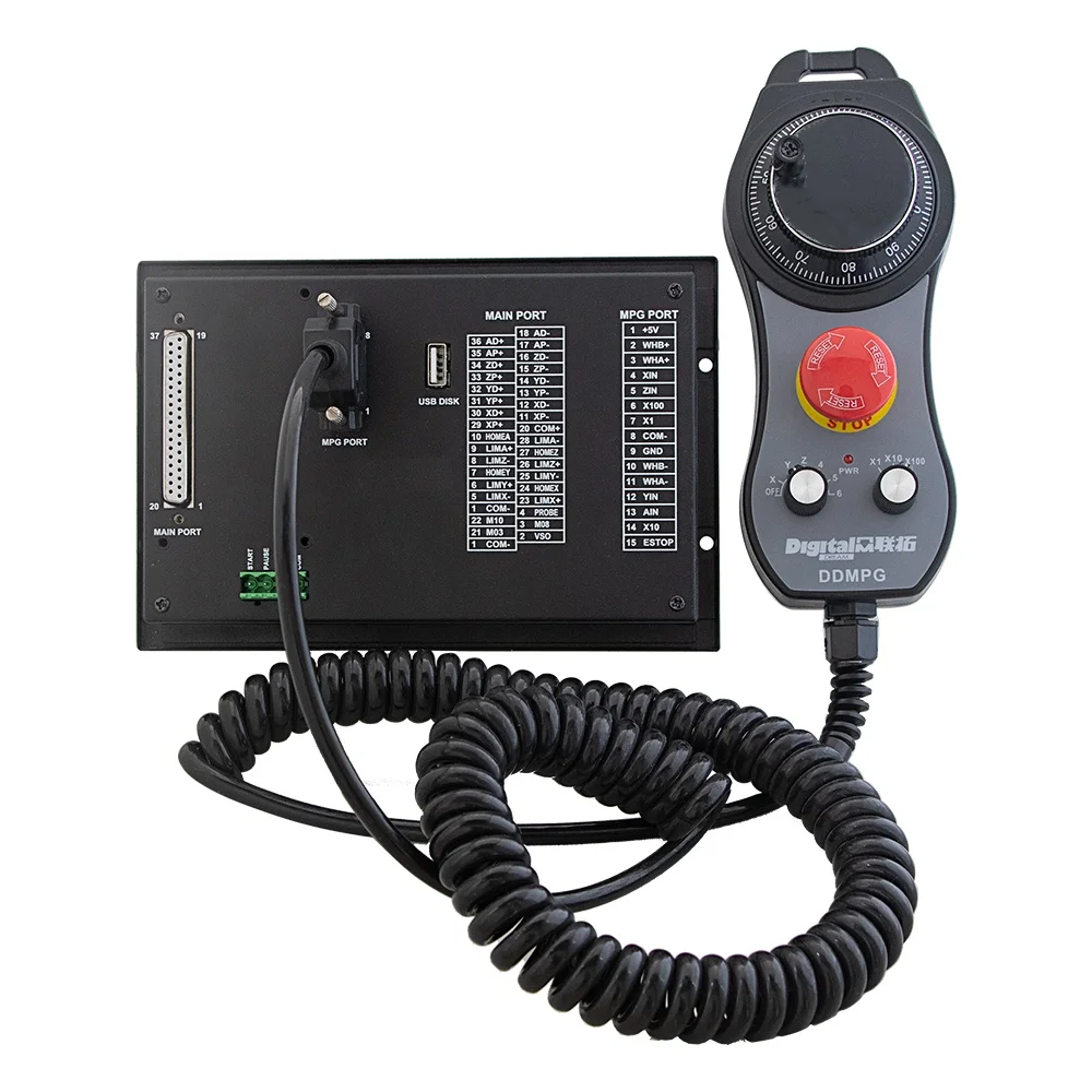 V3.1 3/4 محور CNC مجموعة التحكم المستقلة مع عقارب DDMPG وتحويل التيار الكهربائي لآلة الطحن الصغيرة باستخدام الحاسب الآلي