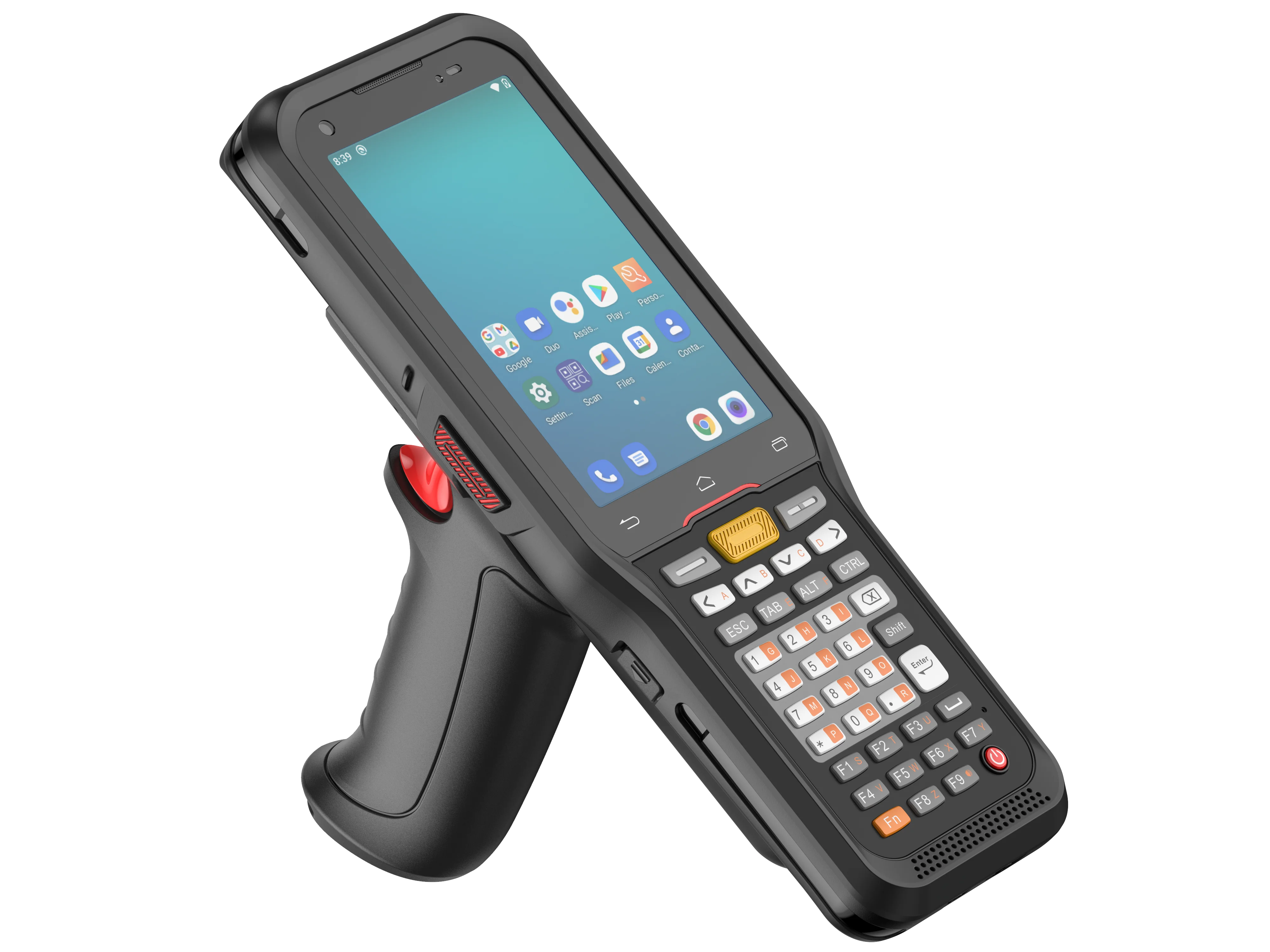 Android Handheld Terminal Rugged PDA with Pistol 2D QR Code Barcode Zebra 4710 Scanner Data Collector NFC 4G 64G for Inventory