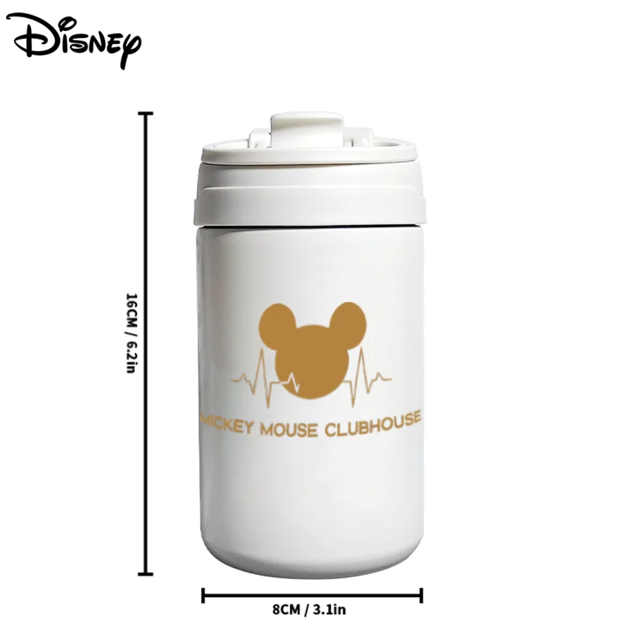 Disney Mickey Mouse Pattern Cartoon Cute Thermos Cup tazza d\'acqua per bambini tazza speciale in acciaio inossidabile per la scuola conveniente