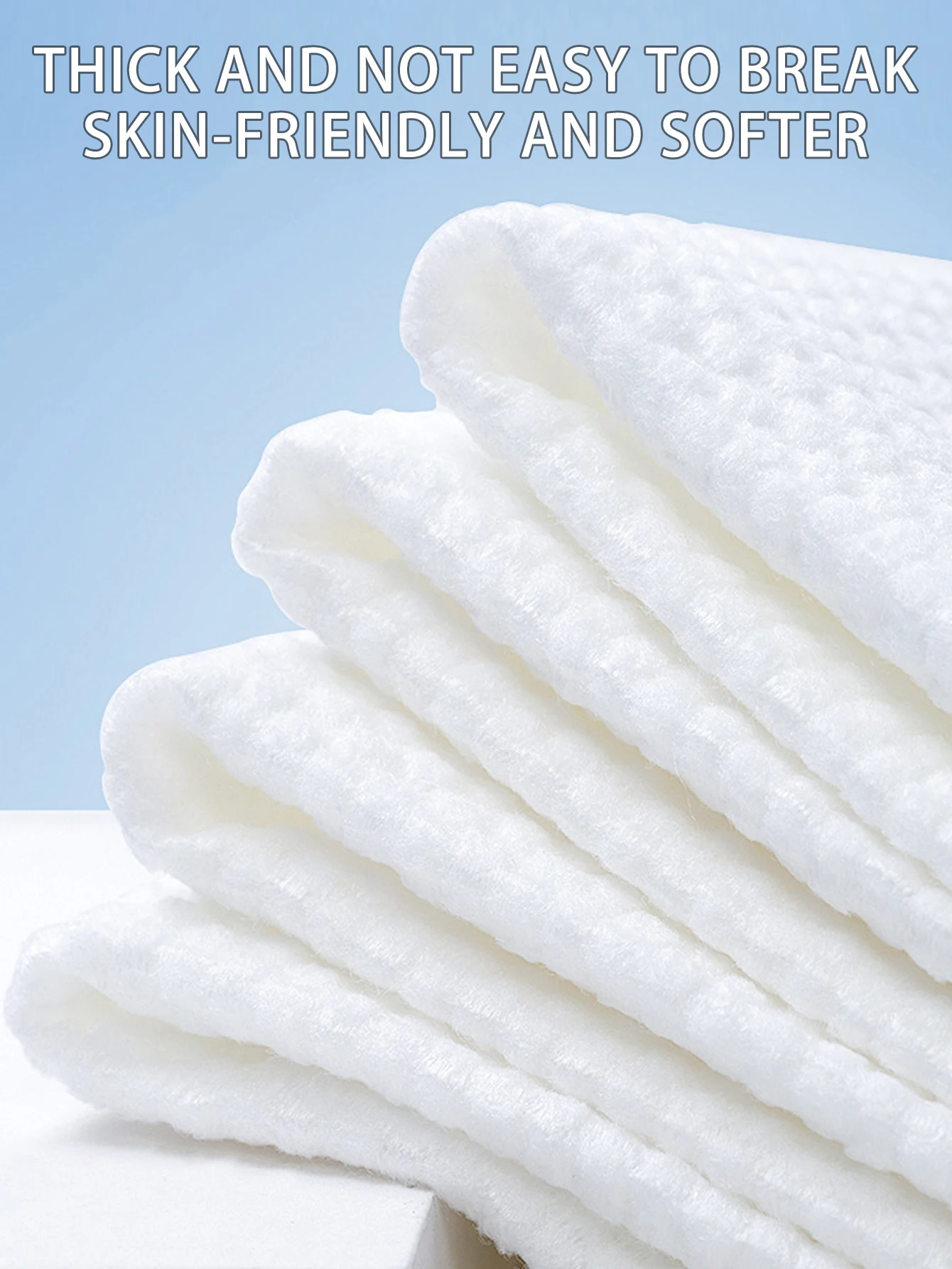 50 قطعة من مناشف غسيل الوجه للاستعمال مرة واحدة لتنظيف الوجه، للاستخدام الرطب والجاف، قابلة لإعادة الاستخدام، وإزالة المكياج الناعم، والمناشف غير المنسوجة #2