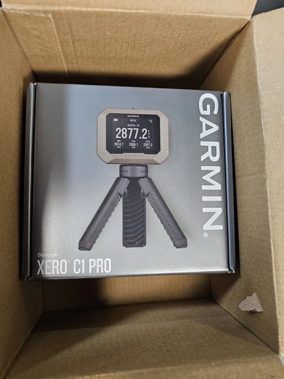 أعلى المبيعات Garmin Xero C1 Pro Chronograph 010-02618-10 مع حامل ثلاثي القوائم، يتم الشحن في نفس اليوم
