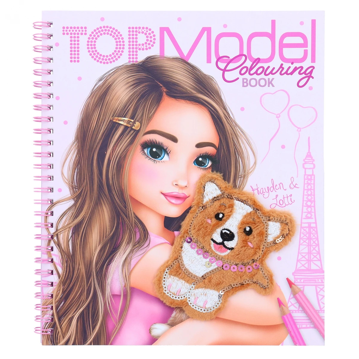 Top Model Corgi coloring book, 0012083, original, boys, girls, shop, official license, original, original gifts