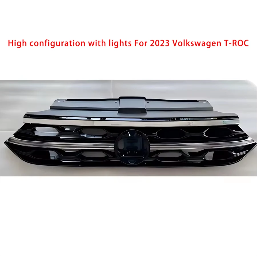 

Front grille High configuration with lights For 2023 Volkswagen T-ROC grill OE 2GD 853 653D