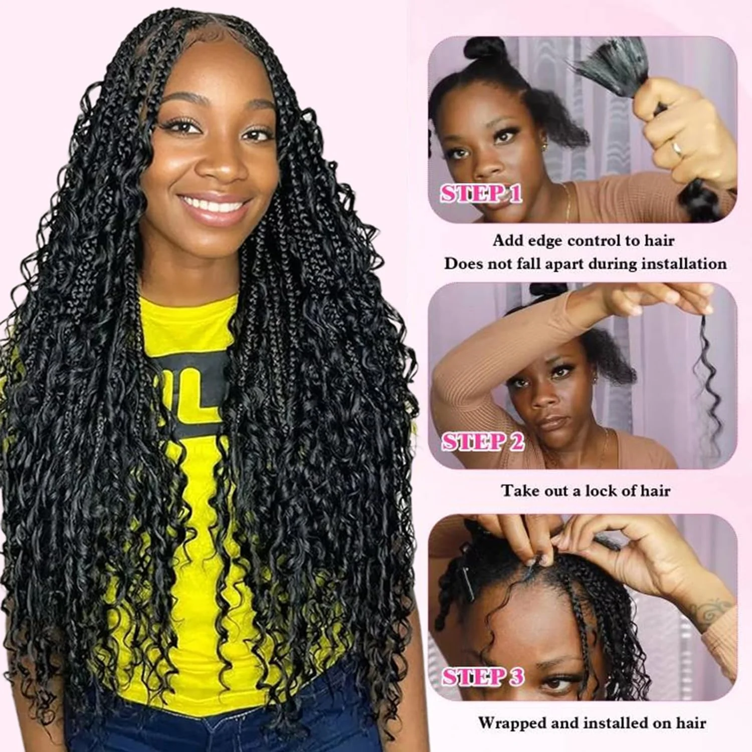 تجديل الشعر البشري موجة عميقة السائبة الشعر البشري للتضفير 20 بوصة لا لحمة 110 جرام 2 حزم 100% البرازيلي شعر بشري لعذراء