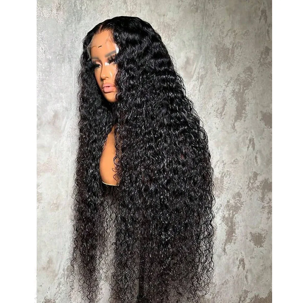 

13x4 13x6 HD Lace Frontal Wigs 250% Kinky Curly Lace Front Human Hair Wigs For Women 16 42 Inch Jerrly Curly Human Hair Wigs