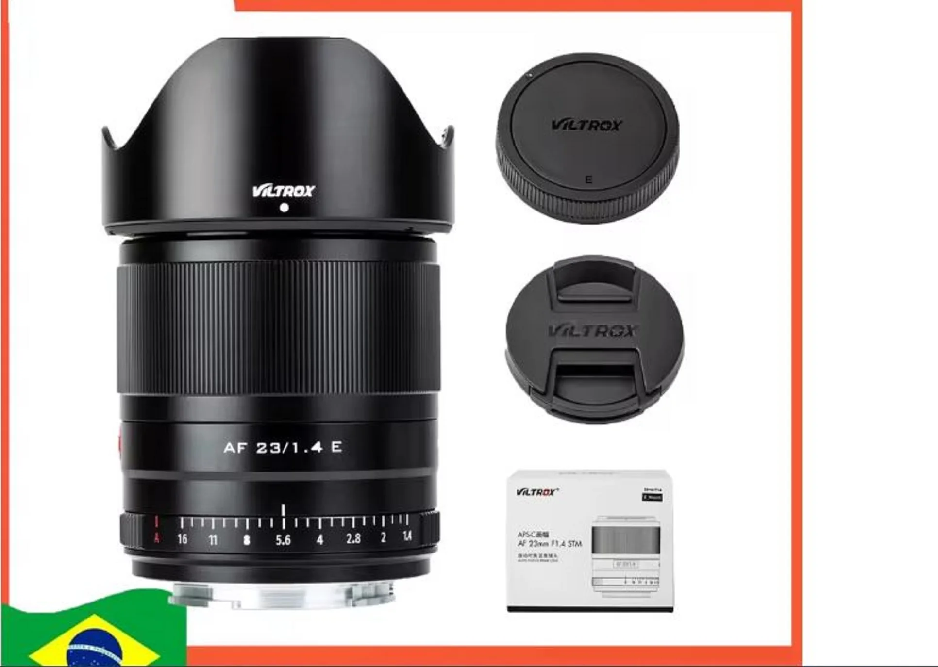 รับประกันเลนส์ออโต้โฟกัส 23 มม. 23 มม. F1.4 STM APS-C สำหรับเมาท์ E รุ่น A6700 ZV-E10 FX30 FX3 A7III A7RII A7C A7SIII