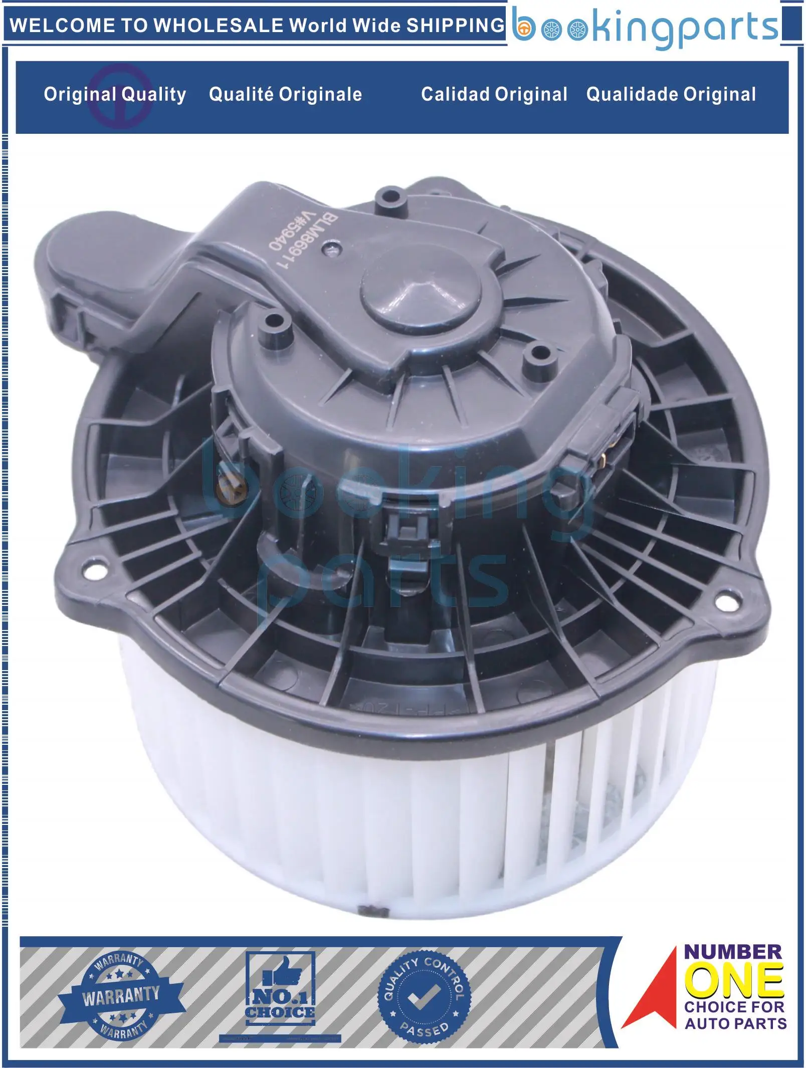 

BLM86911,UC9P-61-B10,UC9P61B10 Blower Motor For MAZDA BT50 12-17