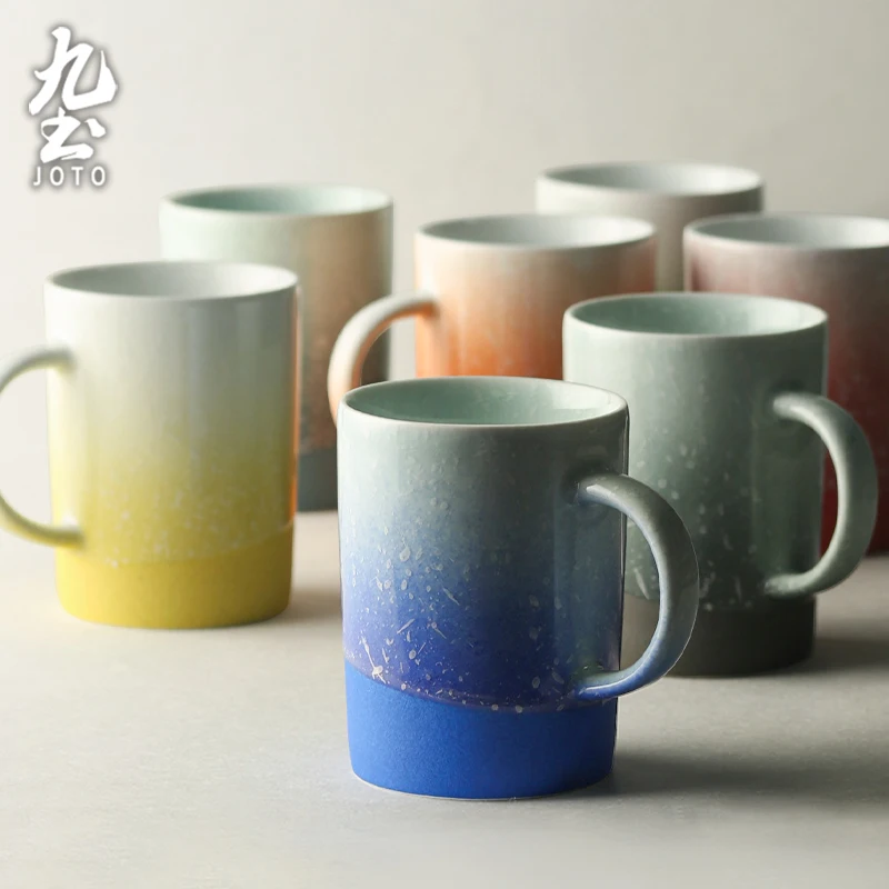 

JOTO Ceramic Macaron Color Mug Cup for a Delightful Drinking Experience CUPR0594