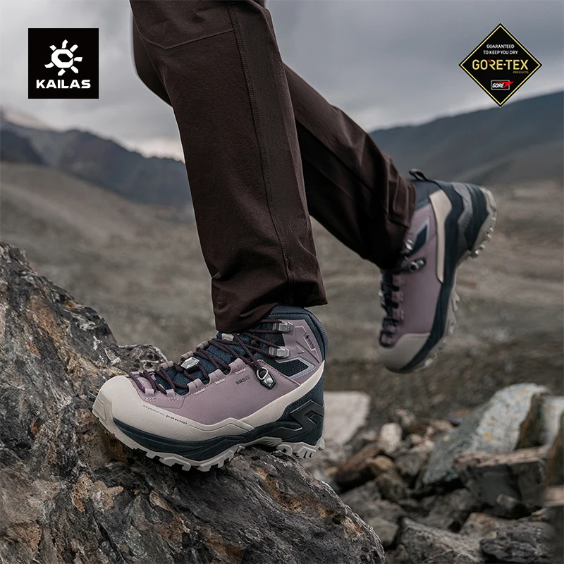 KAILAS Brand New MT5-3 GTX MID Hiking Shoes Men Waterproof Anti Slip EVA Cushioning Climbing Shoes KS2512131