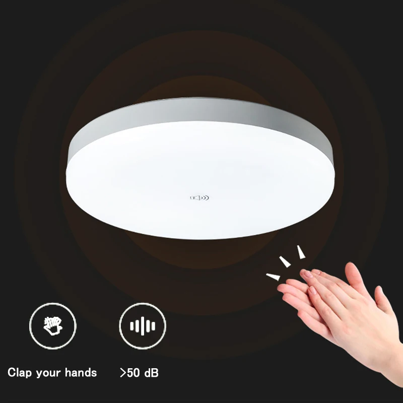 

Ultra-thin Household Ceiling Lamp AC220V 12W 18W With Human Infrared/Radar Induction Lighting for Stair Aisle Balcony Front Door